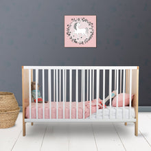 Load image into Gallery viewer, Linen Cot Quilt Set in Pink