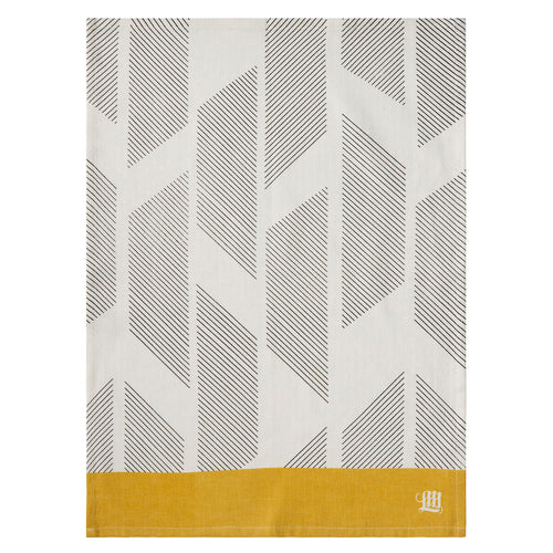Diagonal Stripes Tea Towel
