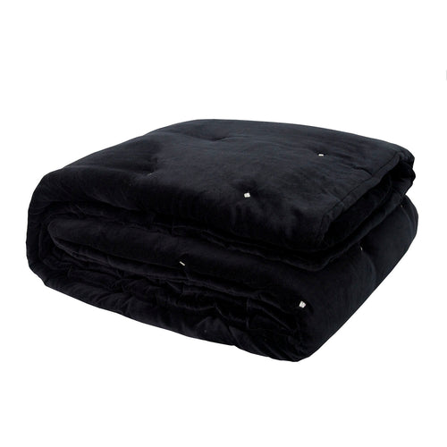 Black Velvet Comforter
