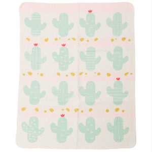 Cactus Baby Blanket